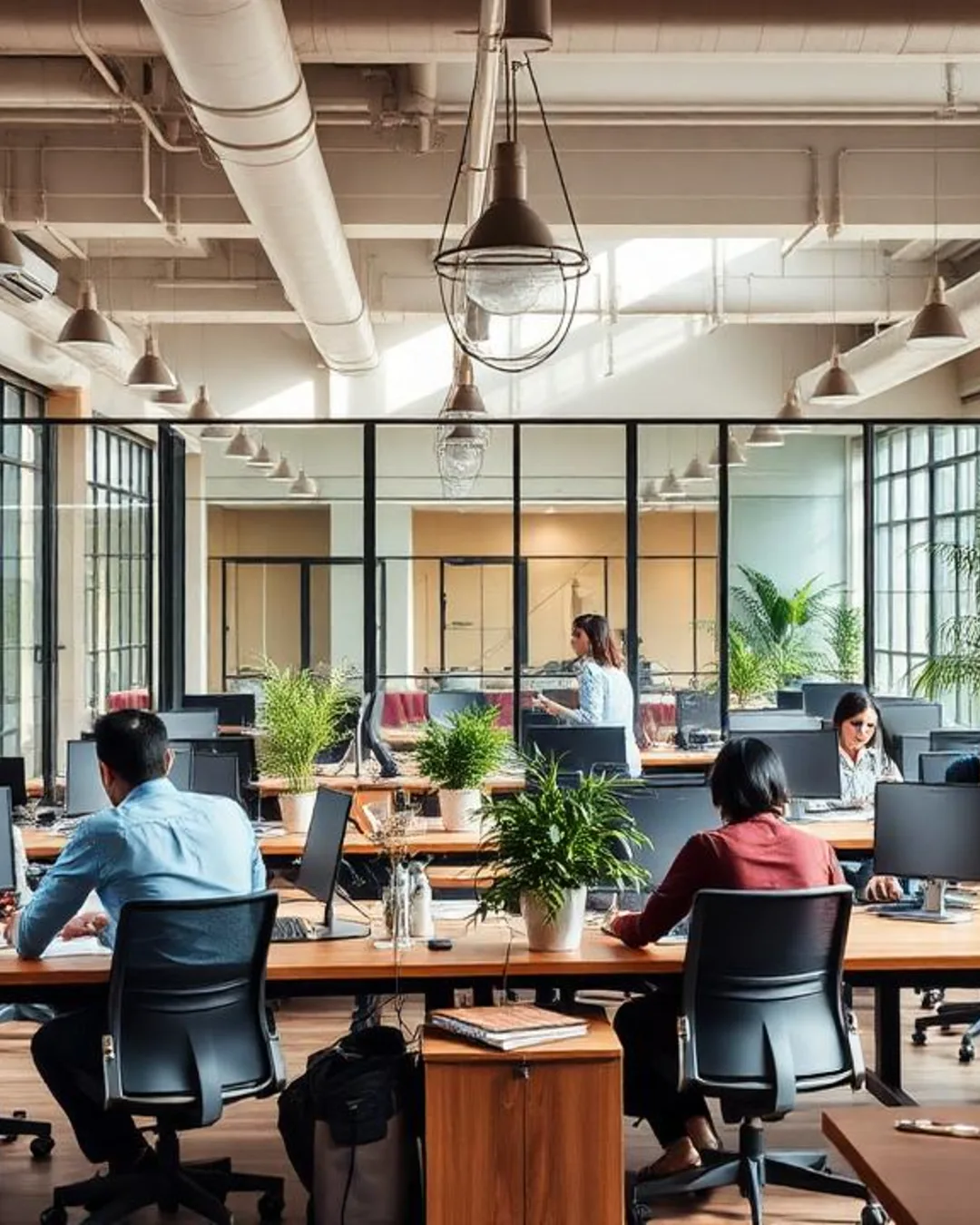 Developers at office